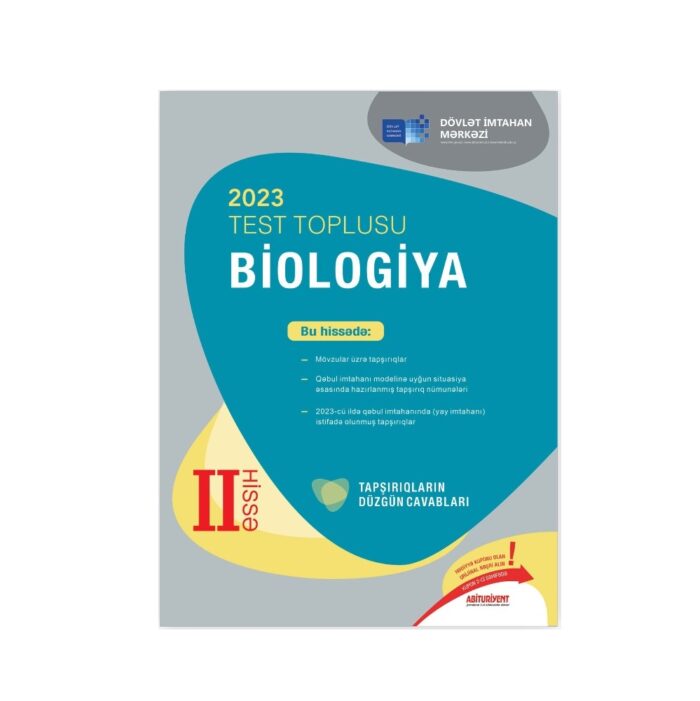 DİM-2023 biologiya test toplusu II hissə