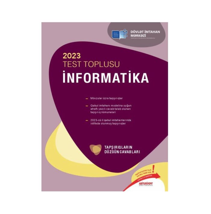 DİM-2023 İnformatika test toplusu