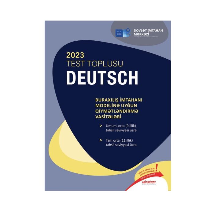 DİM-2023 Deutsch test toplusu