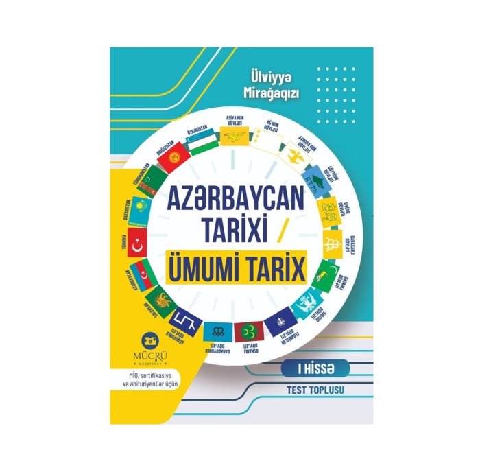 Ülviyyə Mirağaqızı – Azərbaycan tarixi və ümumi tarix test toplusu 1-ci hissə