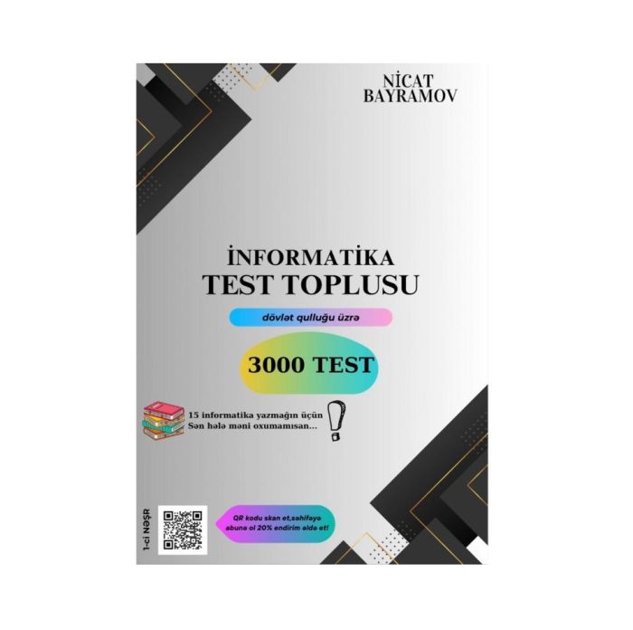 Nicat Bayramov - İnformatika Test Toplusu Dövlət Qulluğu üzrə