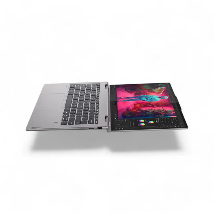 Lenovo Yoga 7 2-in-1 14 AHP9 Arctic Grey dizaynı