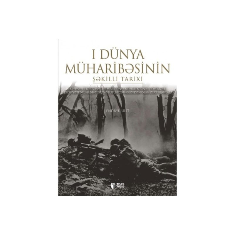 1-ci Dünya Müharibəsi şəkilli tarix kitabının örtüyü