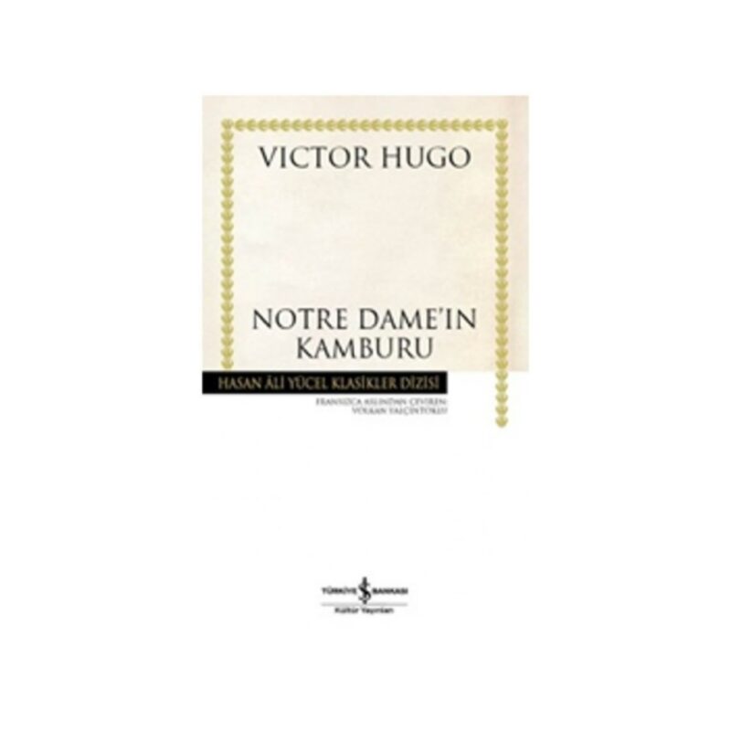 Victor Hugo'nun "Notre Dame'ın Kamburu" kitabının üz qabığı