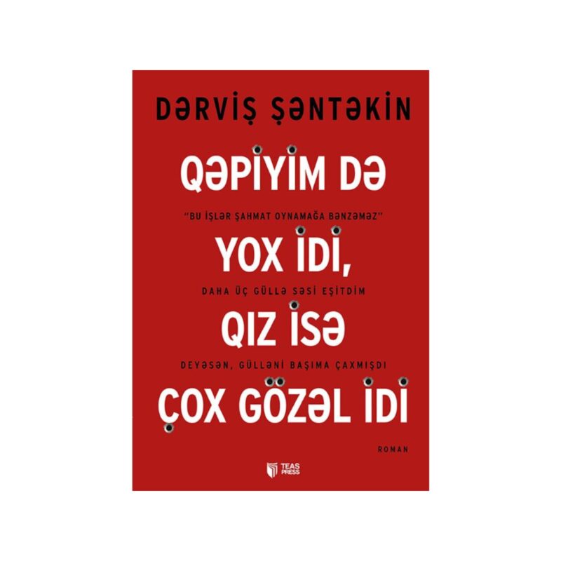 Dərviş Şəntəkin'in "Qəpiyim Də Yox idi, Qız isə Çox Gözəl idi" kitabının üz qabığı