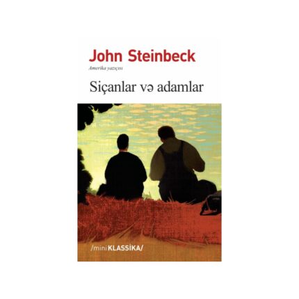 "Siçanlar və Adamlar kitabı qapağı, John Steinbeck"