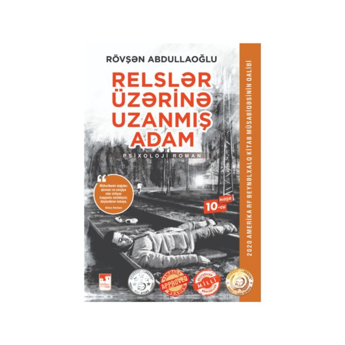 Relslər Üzərinə Uzanmış Adam kitabı qapağı, Rövşən Abdullaoğlu