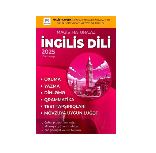 Şəbnəm Nəbiyeva - Magistr hazırlığı üçün İngilis dili