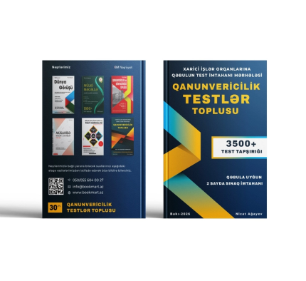 Nicat Ağayev - Qanunvericilik Testlər Toplusu