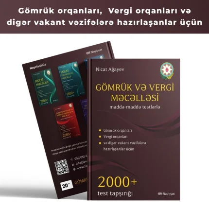Nicat Ağayev - Gömrük və Vergi Məcəlləsi 2026